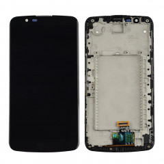 iPartsAcheter pour LG K10 écran LCD + écran tactile Digitizer Assemblée avec cadre (Noir)