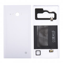 iPartsAcheter pour Nokia Lumia 735 couleur unie NFC arrière de la batterie (blanc)