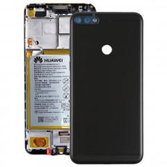Couverture arrière avec touches latérales pour Huawei Honor Play 7C (Noir)