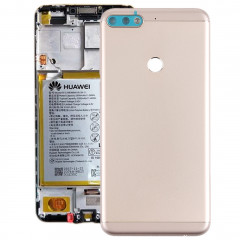 Coque Arrière avec Touches Latérales pour Huawei Honor Play 7C (Or)