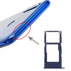 Plateau pour carte SIM + Plateau pour carte SIM / Plateau pour carte Micro SD pour Huawei Honor 20i (Bleu)