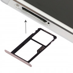 iPartsBuy Huawei Honor 7 Nano carte SIM plateau + nano carte SIM / Micro SD (or)