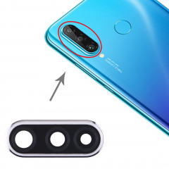 Cache-objectif d'appareil photo pour Huawei P30 Lite (24MP) (Argent)