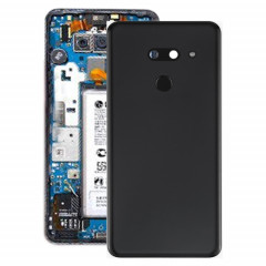 Couvercle arrière de la batterie avec objectif de caméra et capteur d'empreintes digitales pour LG G8 ThinQ / LMG820QM7 LM-G820UMB LMG820UM1 (version américaine) (noir)