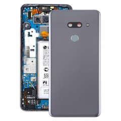 Couvercle arrière de la batterie avec objectif de caméra et capteur d'empreintes digitales pour LG G8 ThinQ / LMG820QM7 LM-G820UMB LMG820UM1 (Version américaine) (Argent)