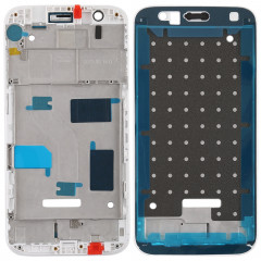 Plaque de cadre avant pour boîtier LCD pour Huawei G7 Plus (blanc)