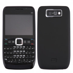 iPartsAcheter pour Nokia E63 Couvercle du boîtier complet (couvercle avant + lunette du cadre du milieu + couvercle arrière de la batterie + clavier) (noir)