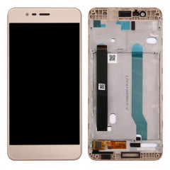 iPartsAcheter pour Asus ZenFone 3 Max / ZC520TL / X008D écran LCD + écran tactile Digitizer Assemblée avec cadre (or)