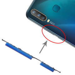 Pour les touches latérales vivo Y3 (bleu)