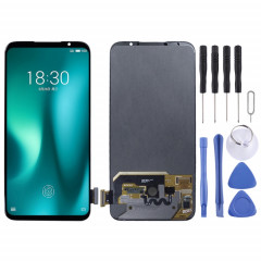 Écran LCD d'origine pour Meizu 16S Pro avec assemblage complet du numériseur (noir)