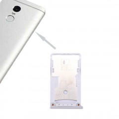 iPartsBuy Xiaomi Redmi 4 SIM et carte SIM / TF Plateau (Argent)