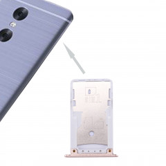 iPartsBuy Xiaomi Redmi Pro carte SIM et SIM / TF Plateau (or)