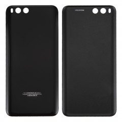 iPartsBuy Xiaomi Mi 6 couvercle de batterie en verre (noir)