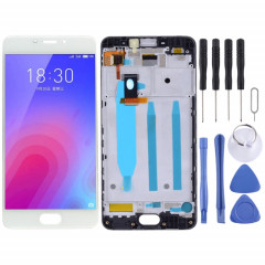 Écran LCD TFT pour Meizu M6 M711H M711Q Assemblage complet du numériseur avec cadre (Blanc)