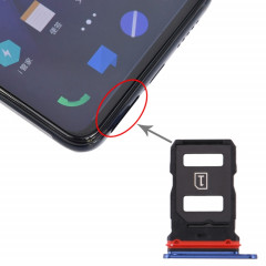 Pour Vivo iQOO Pro Plateau de carte SIM + Plateau de carte SIM (Bleu)