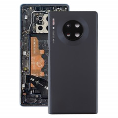 Cache arrière de batterie d'origine avec objectif d'appareil photo pour Huawei Mate 30 Pro (noir)