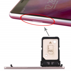 Plateau de carte SIM unique d'origine pour Sony Xperia 10 (rose)