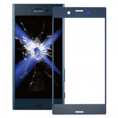 iPartsAcheter pour Sony Xperia XZ Lentille extérieure en verre (bleu forêt)
