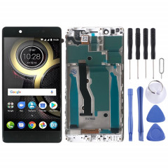 Écran LCD et numériseur complet avec cadre pour Lenovo K8 Note XT1902-3 (noir)