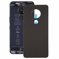 Cache arrière de la batterie pour Nokia 7.2 / 6.2 TA-1196 / TA-1198 / TA-1200 / TA-1187 / TA-1201 (noir givré)