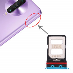 Plateau Carte SIM + Plateau Carte SIM pour Xiaomi Redmi K30 Pro (Bleu)
