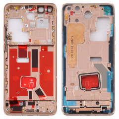 Plaque de cadre d'origine avec touches latérales pour Huawei P40 Pro (or)