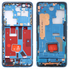 Cache-cadre central d'origine avec touches latérales pour Huawei P40 Pro (bleu)
