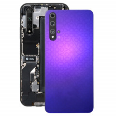 Cache arrière de batterie d'origine avec cache d'objectif d'appareil photo pour Huawei Nova 5T (violet)
