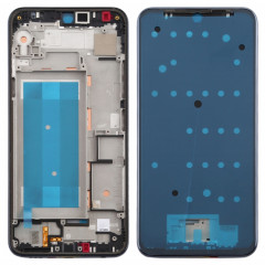 Boîtier avant plaque de cadre LCD pour LG K50 / K12 MAX / LMX520BMW / LMX520EMW (Version Double SIM) (noir)