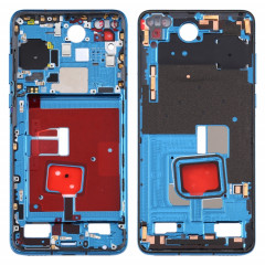 Plaque de cadre intermédiaire d'origine avec touches latérales pour Huawei P40 (bleu)