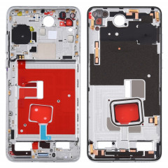 Plaque de cadre d'origine avec touches latérales pour Huawei P40 (argent)