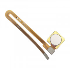 Pour capteur d'empreintes digitales OnePlus 5T / câble flexible du bouton d'accueil (blanc)
