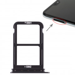 Plateau Carte SIM + Plateau Carte SIM pour Huawei P20 Pro (Noir)