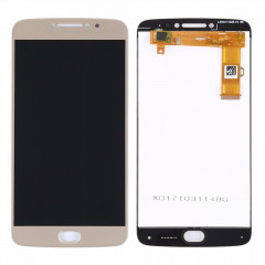 iPartsAcheter pour Motorola Moto E4 Plus Ecran LCD + Ecran Tactile (Doré)