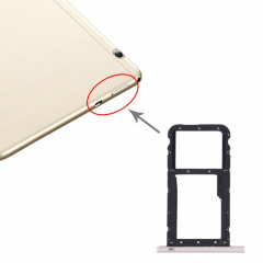Plateau pour Carte SIM + Plateau pour Carte Micro SD pour Huawei Honor Play Pad 2 (9,6 pouces) (Or)