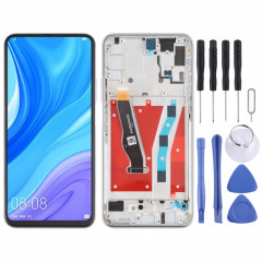 Écran LCD et numériseur assemblage complet avec cadre pour Huawei P Smart Pro 2019 (argent)