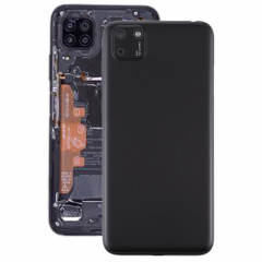 Cache arrière de batterie d'origine avec cache d'objectif d'appareil photo pour Huawei Y5p (noir)