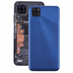 Cache arrière de batterie d'origine avec cache d'objectif d'appareil photo pour Huawei Y5p (bleu)