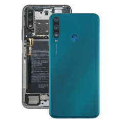 Cache arrière de batterie d'origine avec cache d'objectif d'appareil photo pour Huawei Y6p (vert)