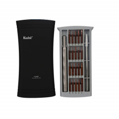 Kaisi K-3022B 22 in1 Jeu de tournevis de haute précision Embouts de tournevis magnétiques