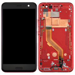iPartsAcheter pour HTC U11 écran LCD + écran tactile Digitizer Assemblée avec cadre (rouge)
