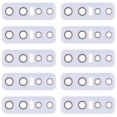 Pour Vivo V17 Pro 10pcs objectif de caméra arrière (blanc)