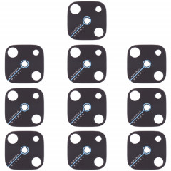 Pour Vivo Y9s 10pcs objectif de caméra arrière (noir)