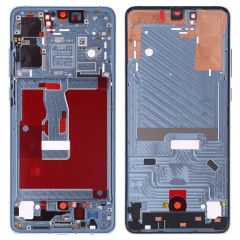 Plaque de cadre avant pour boîtier LCD avec touches latérales pour Huawei P30 (bleu clair)