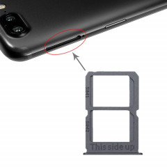 Pour OnePlus 5T A5010 Plateau de carte SIM + Plateau de carte SIM (Gris)