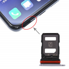 Pour vivo X30 plateau de carte SIM + plateau de carte SIM (noir)