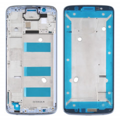 Boîtier avant du cadre LCD pour Motorola Moto G6 Plus (bleu)