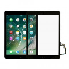 Écran tactile avec câble Home Key Flex pour iPad 5 9,7 pouces 2017 A1822 A1823 (Noir)