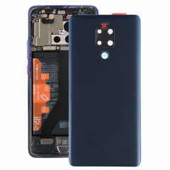 Cache arrière de la batterie avec objectif d'appareil photo pour Huawei Mate 20 X (noir)