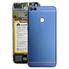 Pour Huawei P smart (Enjoy 7S) Couverture Arrière (Bleu)
